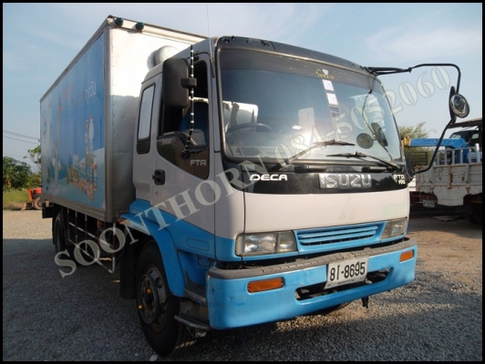 ขายด่วน  6 ล้อ ISUZU DECA 205 แรง  EURO-1 ตู้ 3 บาน รถห้างแท้ สภาพเดิมๆสวยมาก พร้อมใช้ ราคาสุดคุ้ม