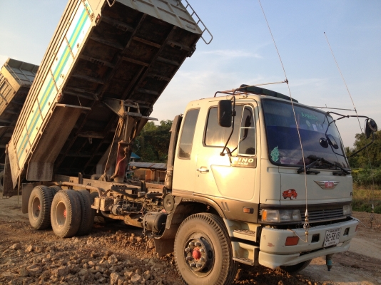 ขาย HINO FM1M - 220 HP EM100 สิบล้อดั๊มพ์ 2 เพลา