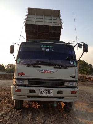 ขาย HINO FM1M - 220 HP EM100 สิบล้อดั๊มพ์ 2 เพลา