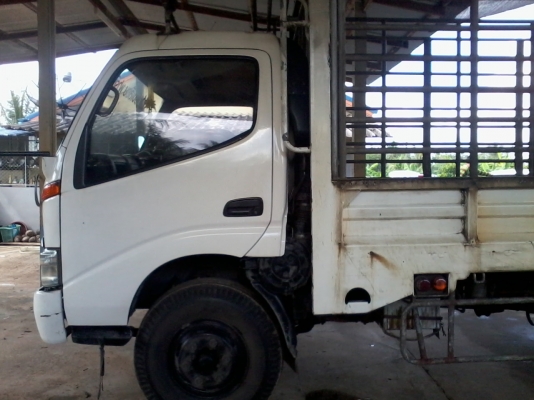 รถ6ล้อHinoเมก้า130hp.ปี50 รั้วเหล็กสวยพร้อมใช้งาน