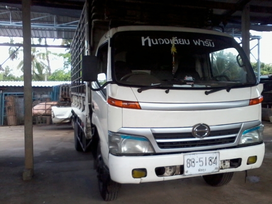 รถ6ล้อHinoเมก้า130hp.ปี50 รั้วเหล็กสวยพร้อมใช้งาน