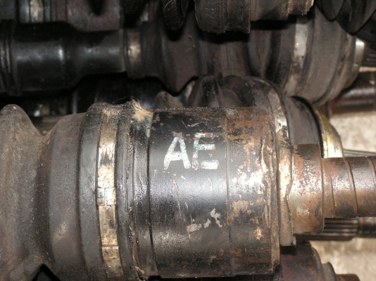 เพลาขับหน้าหลายรุ่น(เชียงกง)