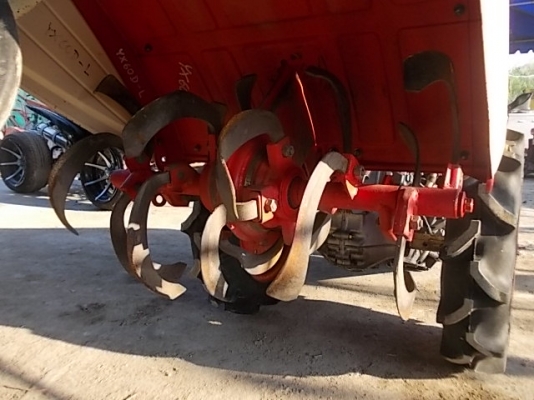 รหัส:12000955รถพรวนดินเดินตามใช้เครื่องดีเชลNFA60-Lขนาด6.0PSสภาพสวยพร้อมลุยงานwww.nihonmono.com