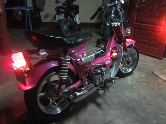 ขายถูก ชาลี เครื่อง Honda 110 cc. มีทะเบียน ล้อ12" ดิสเบรคหน้า