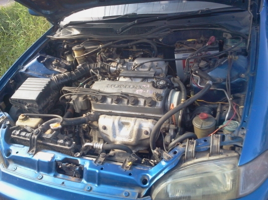 civic 3 ประตู ปี 93 เครื่องหัวฉีด เกียร์ออโต้ ติดแก็สเเล้ว (รถผู้หญิงใช้)