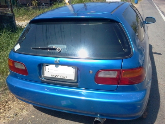 civic 3 ประตู ปี 93 เครื่องหัวฉีด เกียร์ออโต้ ติดแก็สเเล้ว (รถผู้หญิงใช้)