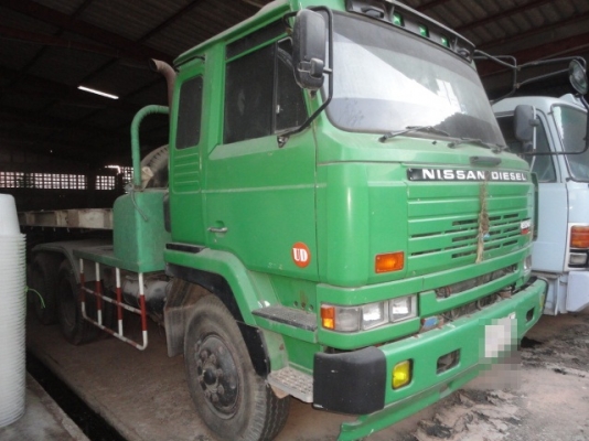 NISSAN  DIESEL   หัวลากพร้อมหางสองเพลา  มีเล่ม  พร้อมขายค่ะ