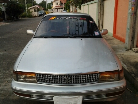 ขายรถยนต์ ปี91 โตโยต้า โคโรน่า รุ่นหน้ายิ้ม เครื่อง2000cc.เกียร์ธรรมดา พวงมาลัยเพาเวอร์ กระจกไฟฟ้า แอร์เย็น ล้อแม็ก ดิสเบรค4ล้อ รถขับดี ช่วงล่างดี (ไม่ใช่แท็กซี่ครับ)