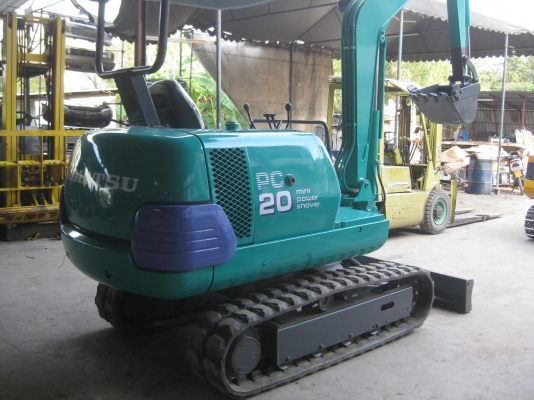 ขายรถขุดดินBACKHOE KOMATSU PC20-7 พร้อมใช้งาน