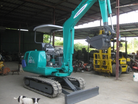 ขายรถขุดดินBACKHOE KOMATSU PC20-7 พร้อมใช้งาน