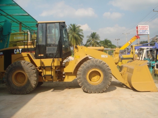 ละอองดาวแทรคเตอร์ ขาย รถตักล้อยาง ยี่หัอ CAT 962G  มือสองเก่าจากนอกสภาพดีราคาถูก พร้อมสำหรับการใช้งาน