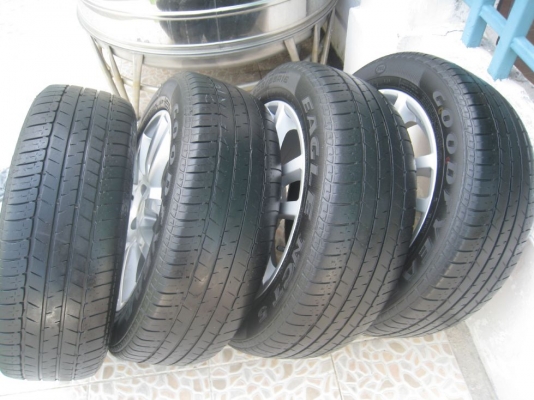 ขายล้อแม็กเดิม chevrolet sonic 16"x6" 4/100 et39 +ยาง(081-3747940)