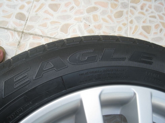 ขายล้อแม็กเดิม chevrolet sonic 16"x6" 4/100 et39 +ยาง(081-3747940)