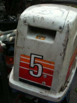 ขายเครื่องติดท้าย 5 HP เก่าญี่ปุ่น ขายตามสภาพครับ