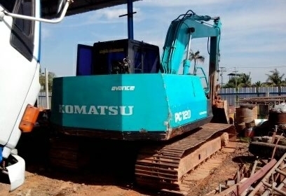 KOMATSU PC120-5 ตัวเดินใหญ่ ไฟฟ้าครบรถสวย