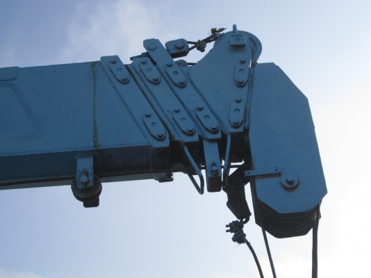 เครนยูนิค3,5ตัน5ปลอก4ชักท้องV