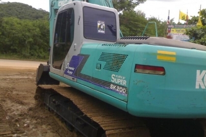 KOBELCOSK200MACK6YN10ไฟฟ้าครบช่วงล่าง90\%อินวอยซ์