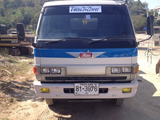 รถมิกปูนฮีโน่ เครื่อง HO7D 195แรง้มาเบรคจิฟฟี่ โม่3คิว