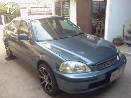 CIVIC ตาโต ปี97  ออโต้แก้สLPG  ล้อmax17   เอกสารครบๆ