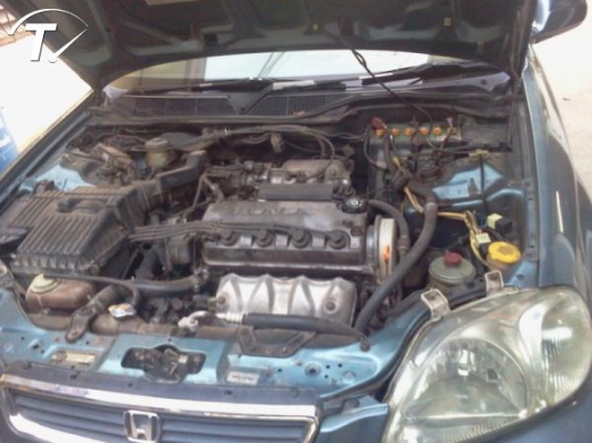 CIVIC ตาโต ปี97  ออโต้แก้สLPG  ล้อmax17   เอกสารครบๆ