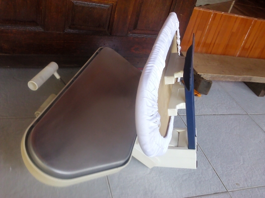 เครื่องรีดผ้า ELNA แบบกดทับ รีดเรียบมากใช้เวลาน้อยเบาแรง(มี VDO รีดให้ดู)