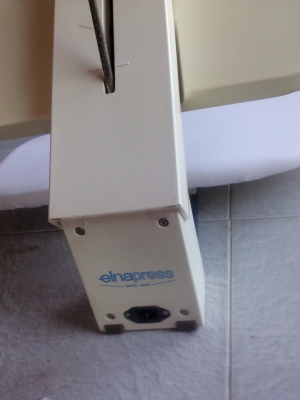 เครื่องรีดผ้า ELNA แบบกดทับ รีดเรียบมากใช้เวลาน้อยเบาแรง(มี VDO รีดให้ดู)