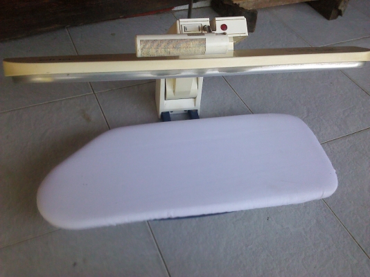 เครื่องรีดผ้า ELNA แบบกดทับ รีดเรียบมากใช้เวลาน้อยเบาแรง(มี VDO รีดให้ดู)