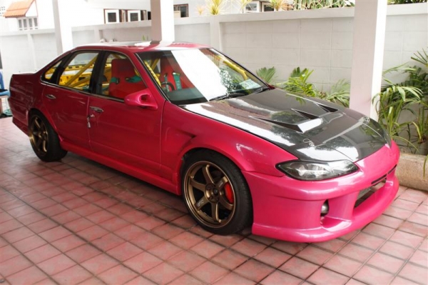 ขายรถซิ่ง Cefiro A31 2JZ turbo คู่ เกียร์ธรรมดา หน้า Silvia S15 /400 Hp