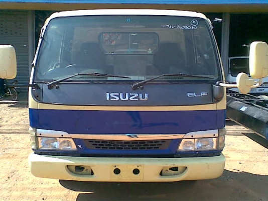 อีซูซุ 6 ล้อ NPR เครื่องยนต์ NGV 100 \% นำเข้าจากญี่ปุ่น จดทะเบียนพร้อมใช้