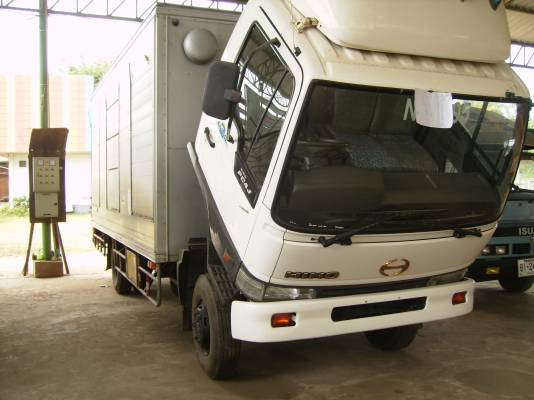 6ล้อ HINO FC4J 145แรงbo ตู้ทึบ4บาน 5.50เมตร