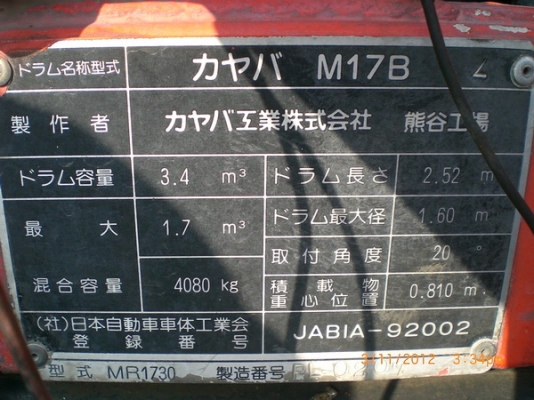 โม่ 3.4 คิว เก่านอก