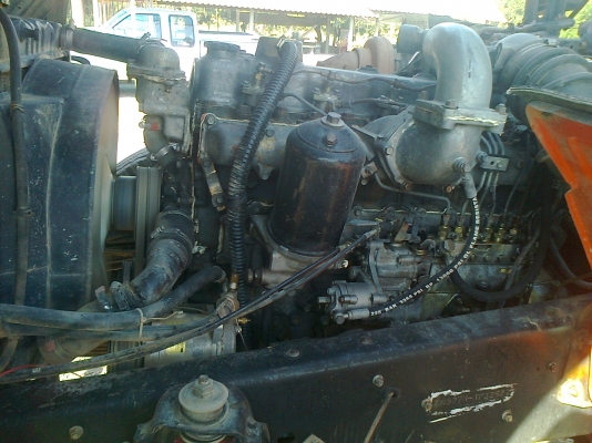 MITSUBISHI FN527M-TF-32xx หัวยูโร 2 เพลา ดัมพ์ มีระบบลากจูง