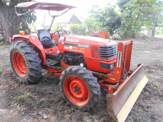 ขายรถไถ คูโบต้า M5000 ชั้วโมงทำงาน 2460 ชั่วโมงปลายปี52 (ยังผ่อนไม่หมด)