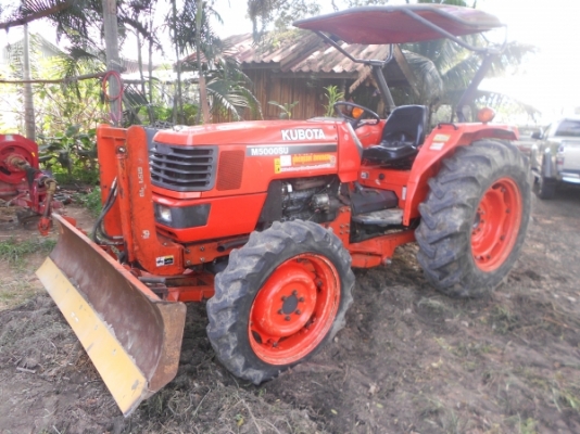 ขายรถไถ คูโบต้า M5000 ชั้วโมงทำงาน 2460 ชั่วโมงปลายปี52 (ยังผ่อนไม่หมด)