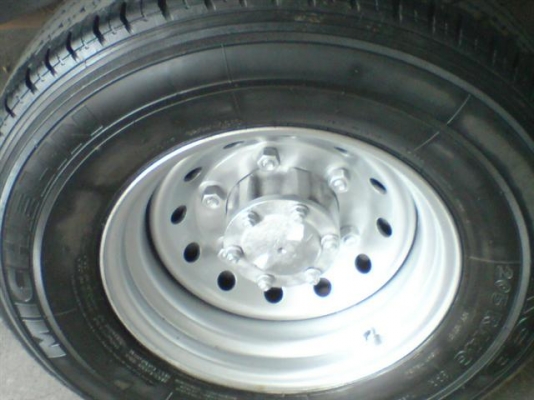 TIGER ช่วงยาวแต่งเพลาลอยยาง205/14"เสริมแหนบพร้อมหลังคาอลูมีเนียมแน่นหนาใช้บรรทุกหนักสบายๆ