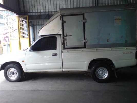 TIGER ช่วงยาวแต่งเพลาลอยยาง205/14"เสริมแหนบพร้อมหลังคาอลูมีเนียมแน่นหนาใช้บรรทุกหนักสบายๆ