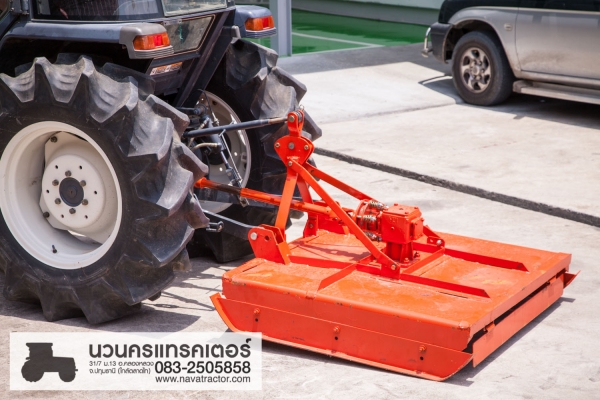 เครื่องตัดหญ้าของใหม่ ขนาด 1 เมตร - 1.2 เมตร www.navatractor.com