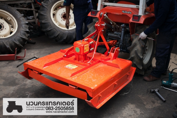 เครื่องตัดหญ้าของใหม่ ขนาด 1 เมตร - 1.2 เมตร www.navatractor.com