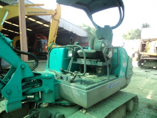 ละอองดาวแทรคเตอร์ ขาย รถแบคโฮ ยี่ห้อ KOBELCO SK 045 มือสองเก่าจากนอกสภาพดีราคาถูก พร้อมสำหรับการใช้งาน