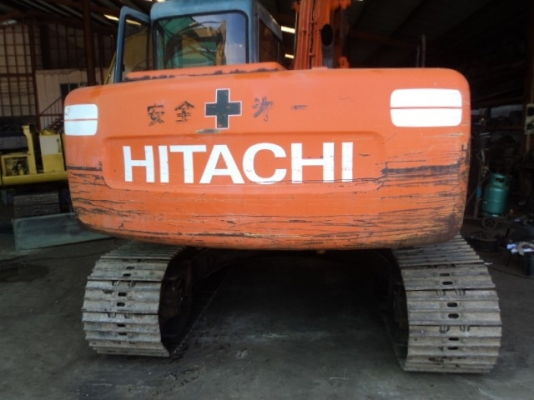 ละอองดาวแทรคเตอร์ ขายรถแบคโฮยี่หัอ HITACHI EX120-3 มือสองเก่าจากนอกสภาพดีราคาถูก พร้อมสำหรับการใช้งาน