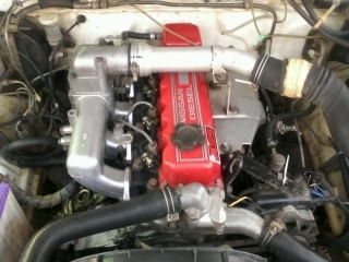 นิสสัน BIG-M  ปี 95 จอโค้ง ฝ่าเเดงมัน เครืองดีมาก