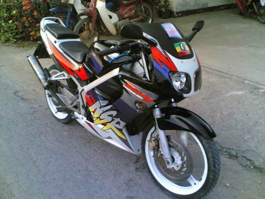 ขาย Honda NSR150RRWเล่มทะเบียนเต็มพร้อมชุดโอนเครื่องสมบูรณ์มาก