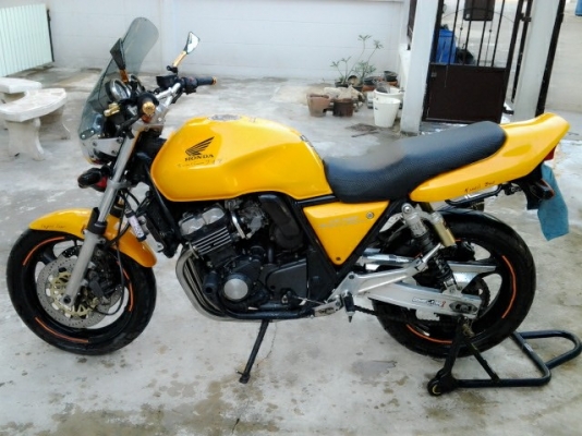 ขาย CB400 ปี94  ไมล์ 3 ลูก ทะเบียน