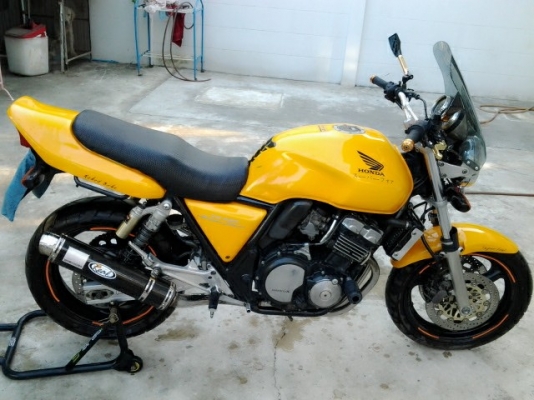 ขาย CB400 ปี94  ไมล์ 3 ลูก ทะเบียน