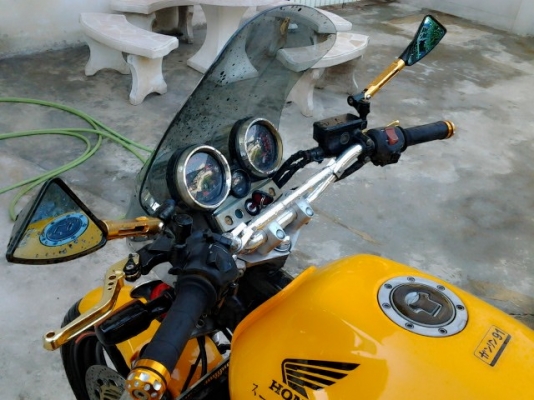 ขาย CB400 ปี94  ไมล์ 3 ลูก ทะเบียน