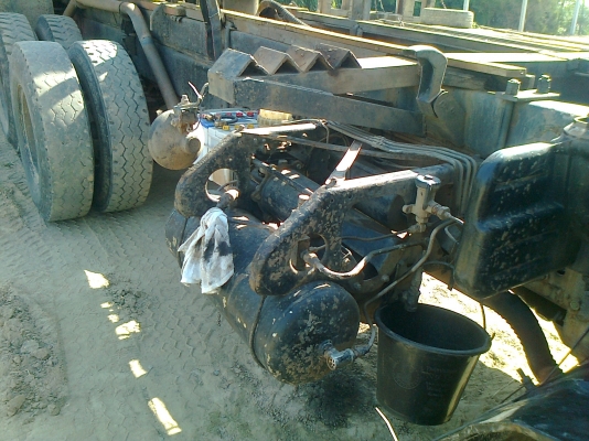 MITSUBISHI FN225K หัวยูโรทู 2 เพลา หัวคัสซี