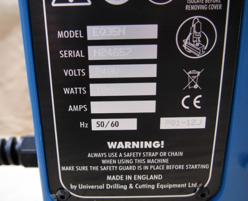 สว่านแท่นแม่เหล็ก UNIBOR EQ-35N England ของใหม่ ขายถูก29,600 สว่านแท่นแม่เหล็ก UNIBOR EQ-35N England ของใหม่ ขายถูก29,600