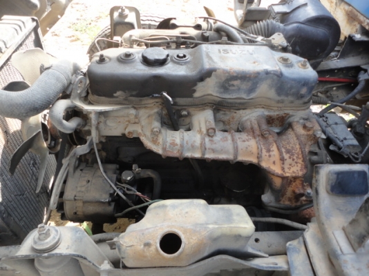 6 ล้อดั้ม ISUZU NKR 110 แรง เครื่อง 4BE1 เกียร์สั้น รถประกอบ