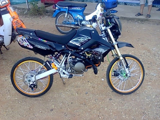 ขาย KSR80cc  นอก  ยกเครื่อง KSRแต่งล้อ17