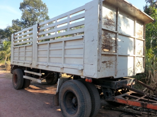 ขายด่วนลูกพ่วงสองเพลาดั้มสภาพพร้อมใช้งานยางดีเอกสารชุดโอนพร้อมรีบโทรเลย 0801515451  0811838154